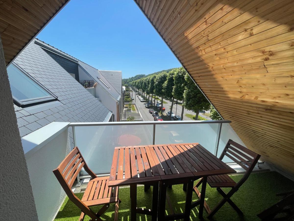 Апартаменти Les 4 Elements - Parking Prive - Онфлер Екстер'єр фото